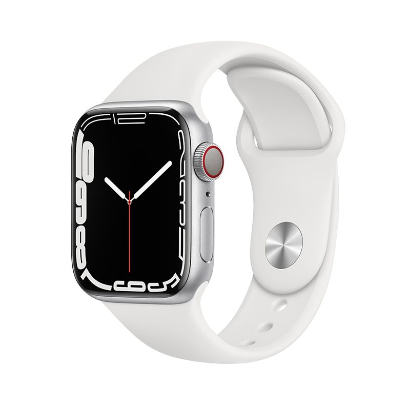 Pasek do Apple Watch Forcell silikon 42 / 44 / 45 / 49 mm biały