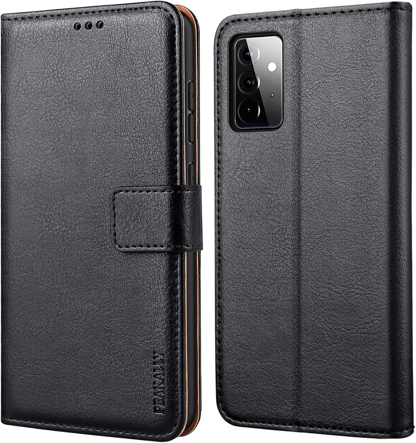 Etui skórzane Samsung Galaxy A72 ze skóry ekologicznej z klapką