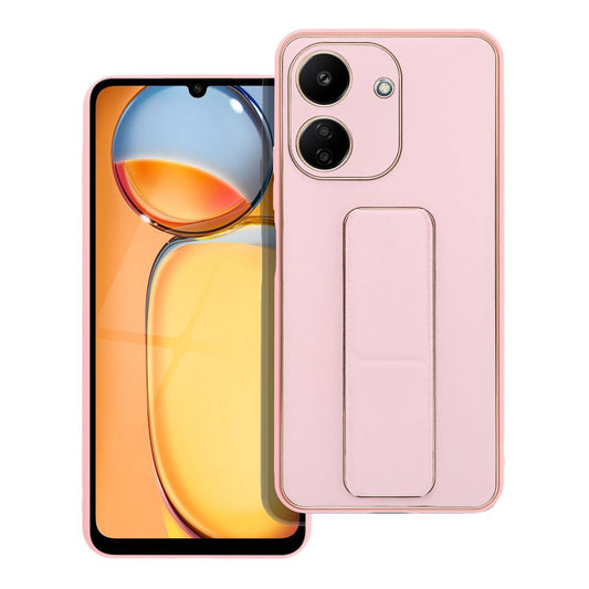Etui skórzane z podstawką do XIAOMI Redmi 13C / POCO C65