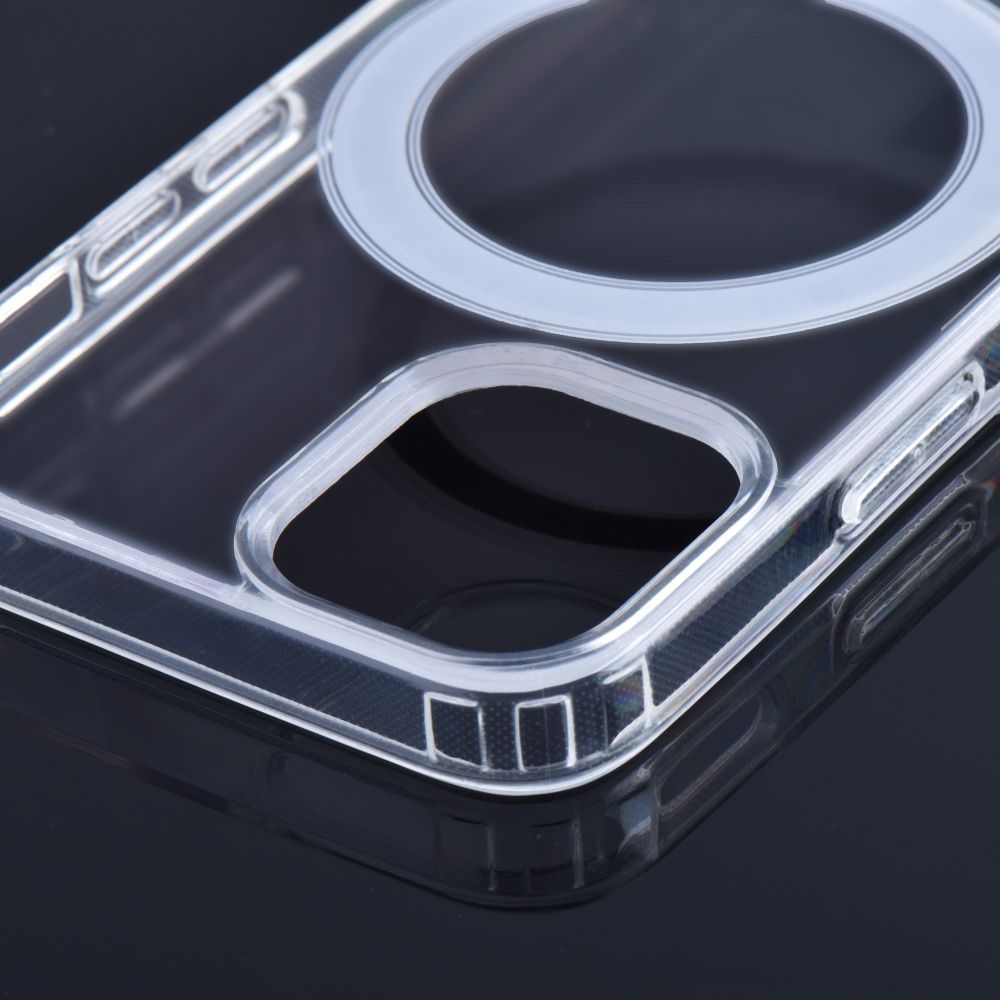 Etui CLEAR MAG COVER (MID) kompatybilny z MagSafe do IPHONE 16 Pro Max transparentny