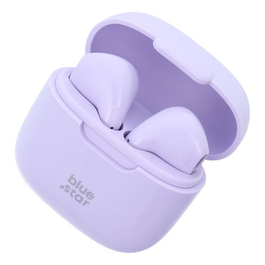 BLUE STAR słuchawki bezprzewodowe bluetooth TWS FI7 fioletowe