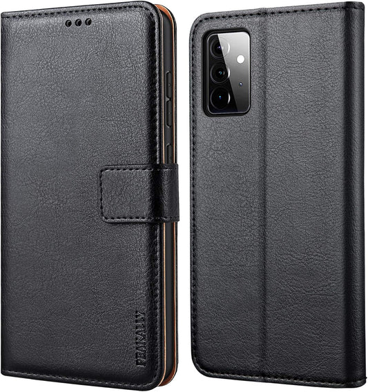 Etui skórzane Samsung Galaxy A72 ze skóry ekologicznej z klapką
