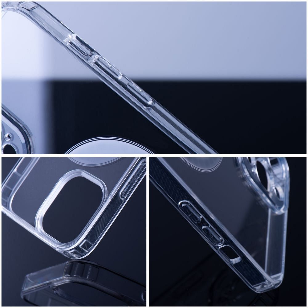 Etui CLEAR MAG COVER (MID) kompatybilny z MagSafe do IPHONE 16 Pro Max transparentny