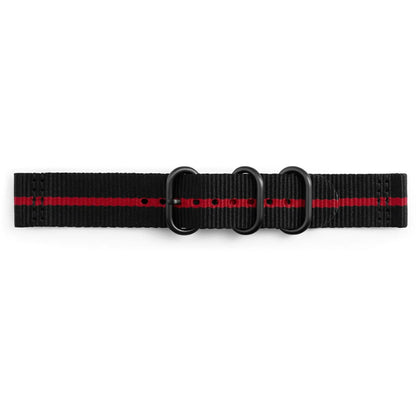 ✅‼ WYPRZEDAŻ !! ✅ Pasek do smartwatcha Samsung – 20 mm- Strap Studio / czarno-czerwony