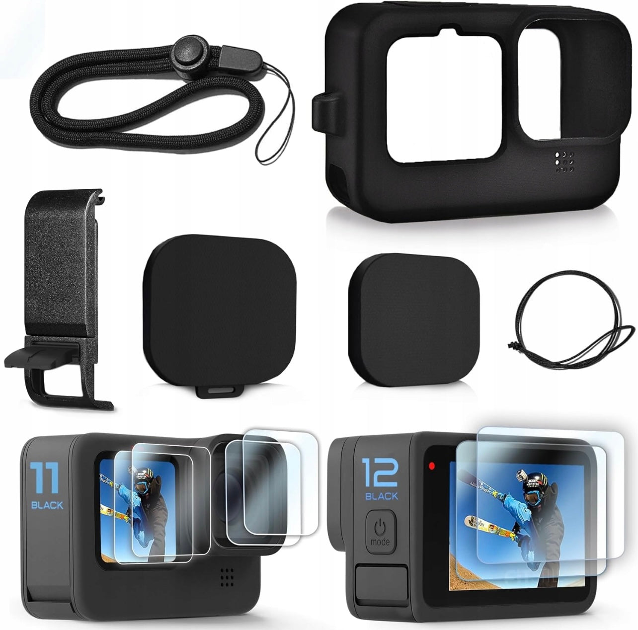 Etui do GoPro Hero 9/10/11/12. - zestaw
