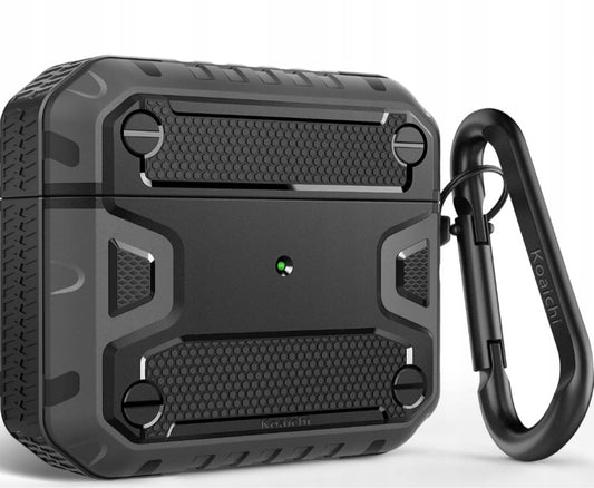 Etui case pancerne do Apple AirPods Pro + karabińczyk
