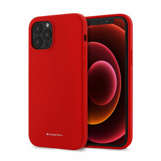 ETUI MERCURY SILICONE DO SAMSUNG A71 5G CZERWONY