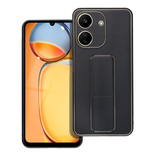 Etui skórzane z podstawką  do XIAOMI Redmi 13C / POCO C65