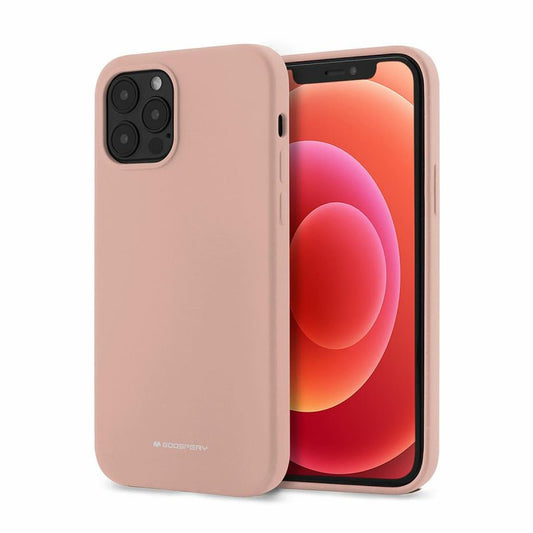 Etui MERCURY Silicone do Samsung S20+ różowo piaskowy