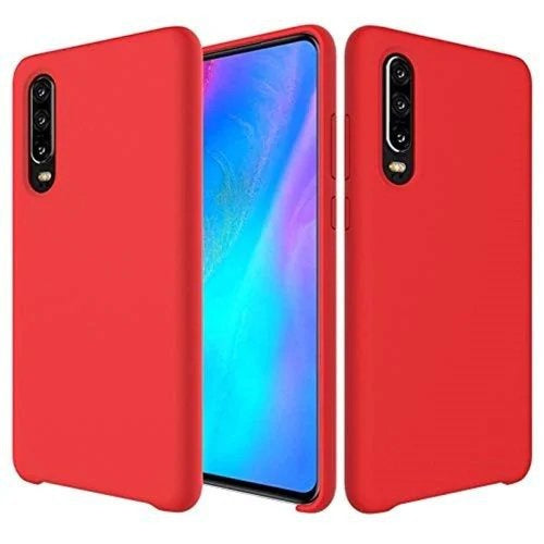 Etui Silicone Case  HUAWEI P30 LITE czerwone
